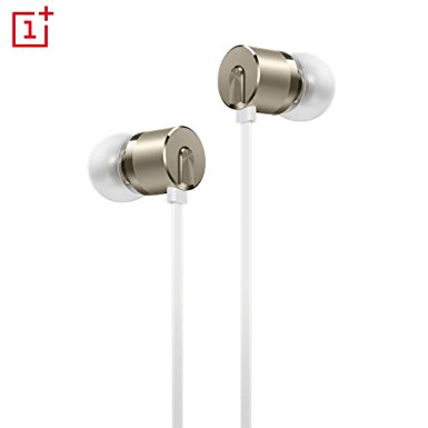Genuine OnePlus Bullets V2 Headphone with MIC Best Noise Cancelling In-Line Remote Wired Control Earphone Richer Bass Headset Pack in OnePlus Retail Package (White)