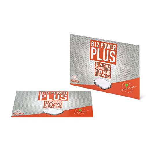 B12 Power Plus Patch by Dr. Patchwells (30 Count)