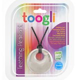 Baby Teething Necklace For Mom by Toogli - Fashionable Nursing Necklace For Mom to Wear - FREE Bonus Teething Guide - BPA Lead and Phthalate Free - Lifetime No-Hassle Satisfaction Guarantee Pearl White
