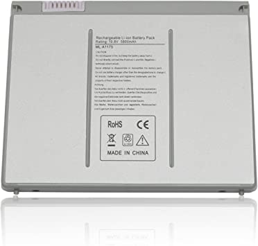 DJW A1175 Laptop Battery for MacBook Pro 15" A1175 A1260 A1150 A1211 A1226-12 Months Warranty