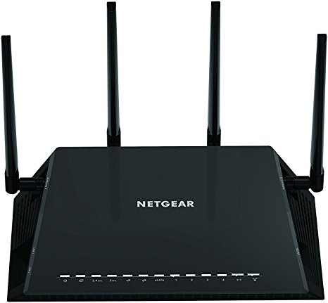 NETGEAR Nighthawk X4S - AC2600 4x4 MU-MIMO Smart WiFi Dual Band Gigabit Gaming Router (R7800) - Certified Refurbished