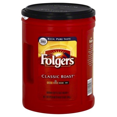 (2 Pack) Folgers Classic Roast Ground Coffee, 48-Ounce