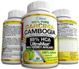 95 HCA New Highest Potency Pure Garcinia Cambogia Extract Slim - Maximum Strength Premium Formula Helps To Reduce Your Appetite and Lose Weight Faster Than Ever Making It The Best Weight Loss Supplement 90 Capsules TV Dr Recommended Diet Pills For Women and Men by Islands Miracle Plus The MUST HAVE How To Lose Weight With Garcinia Cambogia Weight Loss E-Book