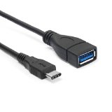Hisonde Reversible USB 30 31 Type C Type-C Male Connector to A Female OTG Data Cable for Tablet ampMobile Phone