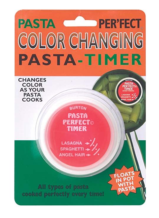 Burton Perfect Pasta Reusable Color-Changing Timer, 2.5" x .75"