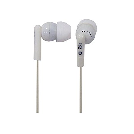 Supersonic IQ106WH High Quality In-Ear Earbuds, White