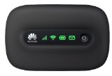 Huawei E5331s-2 21 Mbps 3G Mobile WiFi Hotspot 3G in Europe Asia Middle East Africa and T-Mobile USA - Black