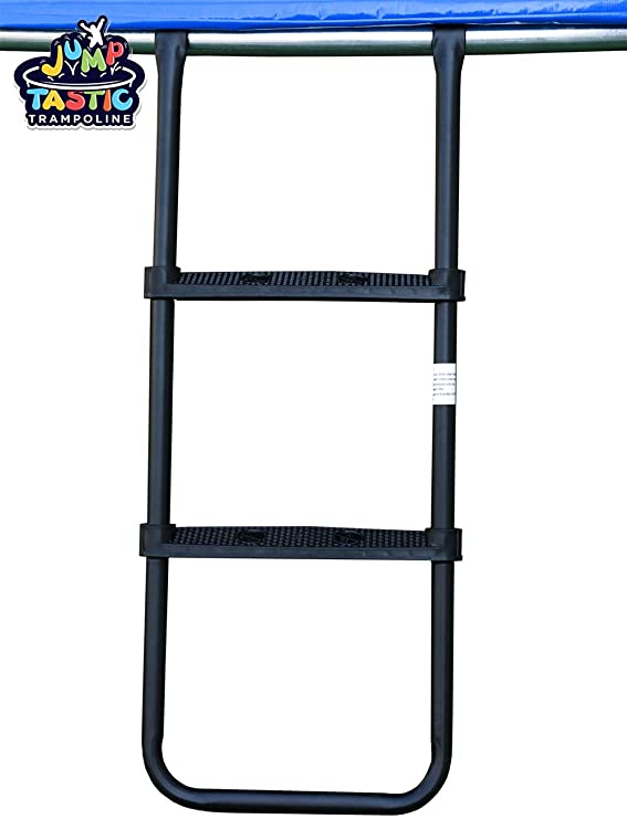 JumpTastic Trampoline Ladder/Universal Trampoline Accessories/for Kids with 2 Wide Skid-Proof Steps/Next Day Shipping