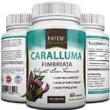 Caralluma Fimbriata Pure Extract - Natural Vegetarian Capsules - Super Strength Appetite Suppressant - Diuretic and Weight Loss Dietary Herbal Supplement Increases Energy Helps to Lose Weight