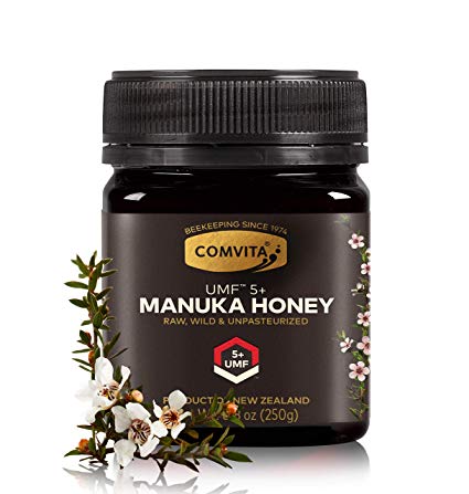 Comvita Certified UMF 5  (MGO 83 ) Manuka Honey | New Zealand’s #1 Manuka Brand | Raw, Non-GMO, Halal, and Kosher | Premium Grade (8.8 oz)