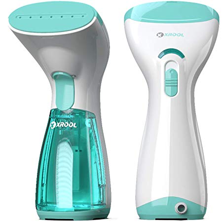 Steamer for Clothes Mini - Portable, Handheld Garment Steamer for Travel and Home - No Spitting, Compact, Steam Iron Wrinkle Remover for Clothing, Any Fabric Dress and Curtain, Long Cord Hand Held