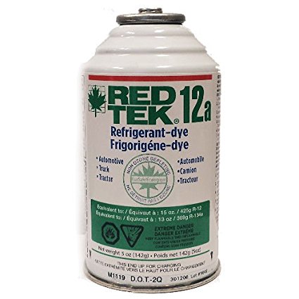 3 Cans - RED TEK 12a Refrigerant (6 Oz. Can) Freon Replacement