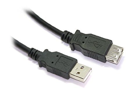 5M USB 2.0 Extension Cable - Nickel Connectors