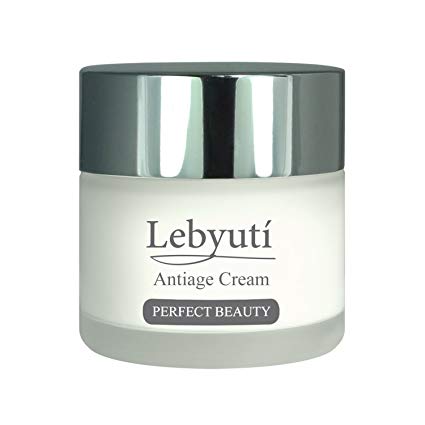 Face Cream, Facial Moisturisers for men and women day and night. Anti Ageing skincare. Anti Wrinkle cream with Vitamin C, Plant Stem Cells, Hyaluronic Acid, Aloe Vera and Collagen. Lebyutí 50ml