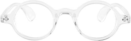 Agstum Retro Small Round Optical Prescription Eyeglass Frame