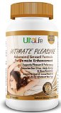 UltaLifes INTIMATE PLEASURE Libido Enhancer For Women -- 1 Libido Booster For WOMEN -- Best Advanced Formula Best Advanced Formula with Horny Goat Weed Maca Powder Tongkat Ali Saw Palmetto L-Arginine and More To Increase Sex Drive Pleasure and Sexual Arousal For Females of All Ages and Life Stages -- Backed By Our Spine Tingling Toe-Curling IT WORKS or Your Money Back Guarantee Buy 2 Get FREE Shipping