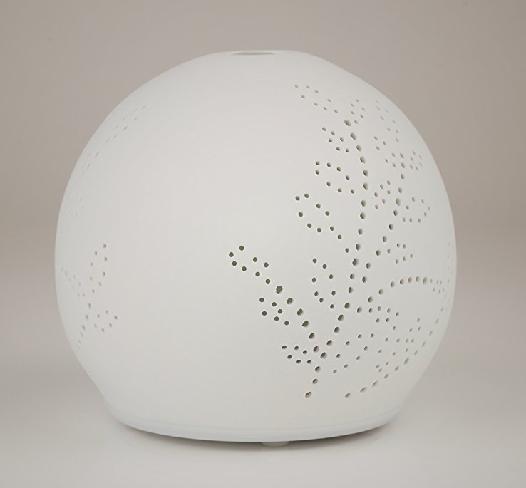 Epione White Ceramic Aroma Diffuser by Geo Mitchell