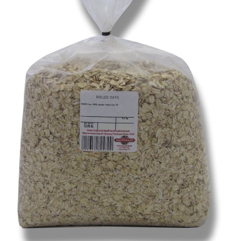 Bulk Old-Fashioned Non-GMO Rolled Oats, 5 LB. Bag
