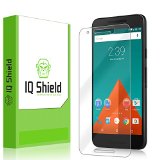 IQ Shield LiQuidSkin - LG Nexus 5X Screen Protector 2015 and Warranty Replacements - HD Ultra Clear Film - Protective Guard - Extremely Smooth  Self-Healing  Bubble-Free Shield