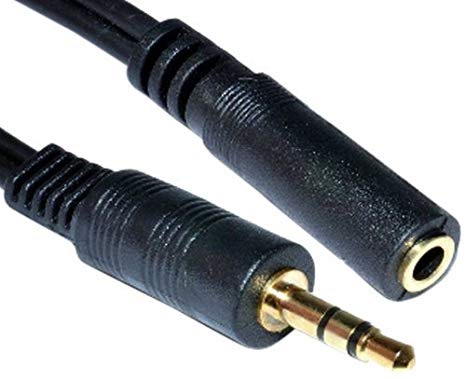 eDragon 50 Feet Stereo Headphone 3.5MM Extension Cable with Gold Connectors