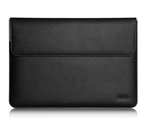 Microsoft Surface Book Case Sleeve ProCase Wallet Sleeve Case for 135 inch Surface Book Tablet Laptop Compatible with Surface Book Keyboard and Surface Pen Black