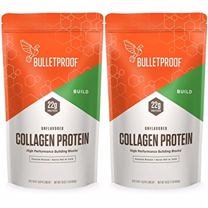 Bulletproof Upgraded Collagen Protein, 16 Ounce (2 Pack)