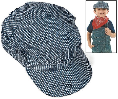 Fun Express Childs Train Conductor Hats 12 Pack 8-12