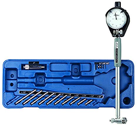 Fowler Full Warranty 52-646-300-0, 6" Cylinder Dial Bore Gage with Carbide anvils