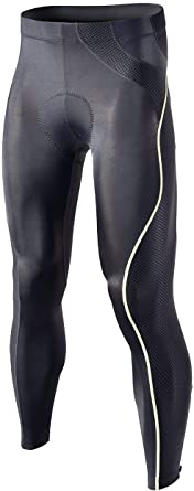 RION Men's Cycling Pants Bike Padded Bicycle Tights