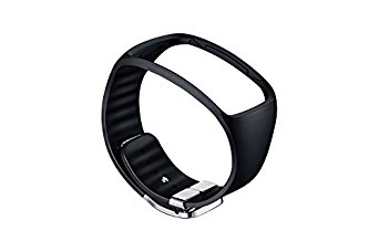 Band Strap bracelet for Samsung Gear S (Basic Black retail packaging)