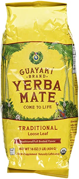 Organic Yerba Mate - Guayaki Traditional Loose 1