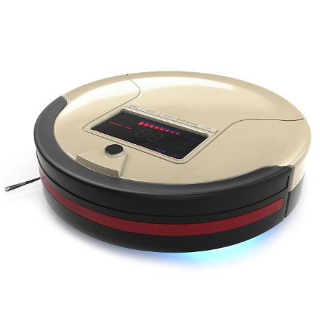 bObsweep PetHair Robotic Vacuum Cleaner and Mop Champagne
