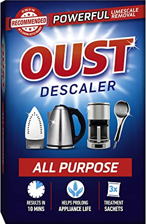 Oust Powerful All Purpose Descaler, Limescale Remover – 6 x 3 Sachets