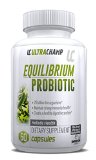 Equilibrium Probiotic - Promotes Optimal Health for Women Men and Kids - Create a Healthy Digestive System with Lactobacillus Acidophilus Bifidobacterium Infantis Lactobacillus Plantarum and Lactobacillus Paracasei - 20 BILLION Live Organisms More than Other Brands Made In The USA in a GMP Certified Facility - Risk Free with Ultrachamp Guarantee