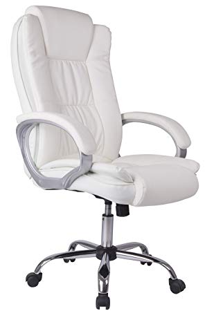 Liftable and Reclinable Comfort 2 Office Chair white