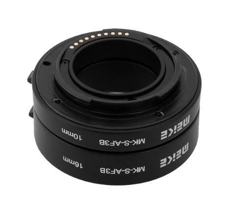 Meike  Automatic Extension Tube For Sony E-Mount NEX-7 NEX-6 NEX-5R NEX-3N NEX-F3 NEX-5N NEX-5C NEX-C3