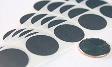 Silver 1" Round (Quarter size) Circle Scratch-off Stickers Self Peel & Stick DIY Labels - Machine Compatible Roll 1000 My Scratch Offs