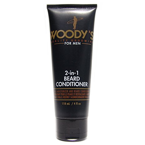 Woody's Quality Grooming for Men 2 in 1 Beard Conditioner 4 oz