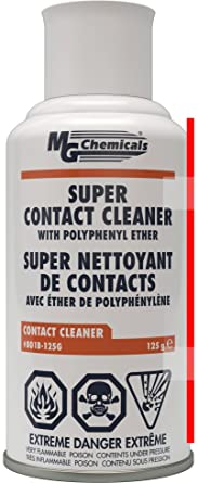 MG Chemicals 801B Super Contact Cleaner with PPE, 4.4 oz Aerosol