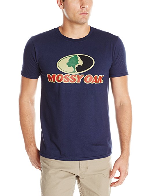 Mossy Oak Men's Short Sleeve Logo Tee