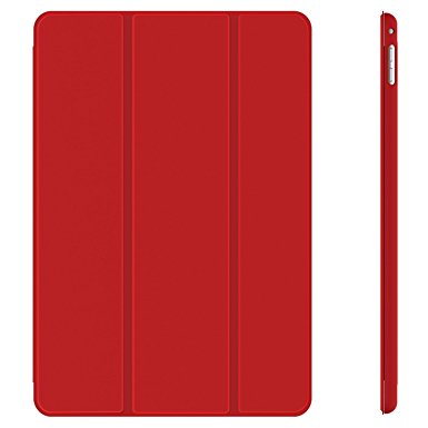 iPad Mini 4 Case, JETech Gold Serial Apple iPad Mini 4 Slim-Fit Folio Smart Case Cover with Auto Sleep/Wake for Apple New iPad Mini 4 Released on 2015 (Red) - 3286