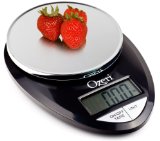 Ozeri Pro Digital Kitchen Food Scale 1g to 12 lbs Capacity in Stylish Black