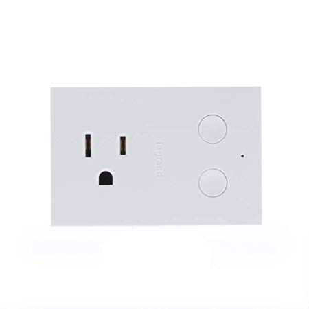 Legrand - Pass & Seymour Radiant Smart WWP20 Wi-Fi Enabled Plug-in Dimmer, White