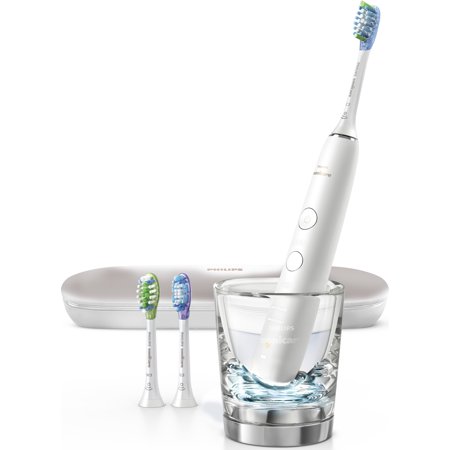 Philips Sonicare ($30 Rebate Available) DiamondClean Smart 9300 Electric, Rechargeable toothbrush for Complete Oral Care White Edition 9300 Series, HX9903/01