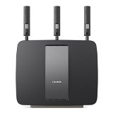 Linksys AC3200 Tri-Band Smart Wi-Fi Router with Gigabit and USB Designed for Device-Heavy Homes Smart Wi-Fi App Enabled to Control Your Network from Anywhere EA9200-4A
