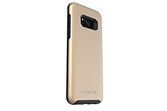 OtterBox SYMMETRY SERIES for Samsung Galaxy S8  - Retail Packaging - PLATINUM GOLD (BLACK/PLATINUM GOLD GRAPHIC)