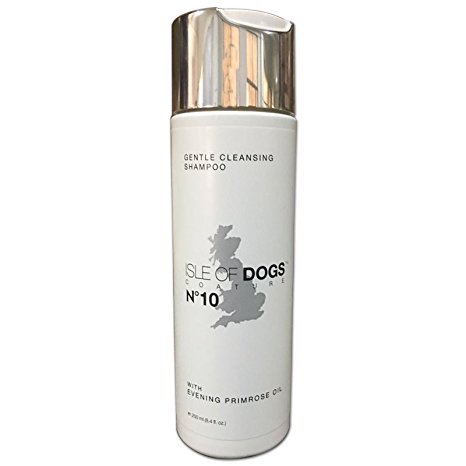 Isle of Dogs Coature No. 10 Evening Primrose Oil Dog Shampoo for Dry and Sensitive Skin, 8.4- Ounces