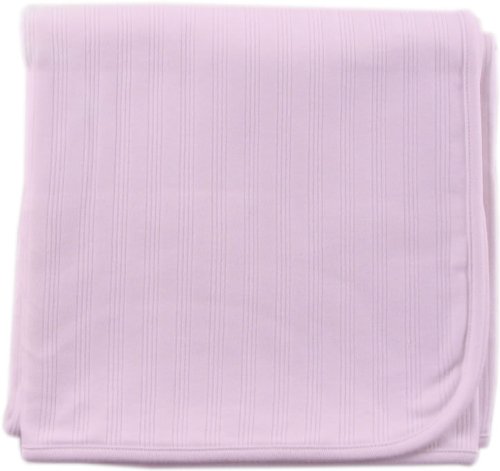 Hudson Baby Organic Receiving Blanket, Pink