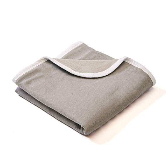 SYB Baby Blanket, EMF Protection (Solid Gray)
