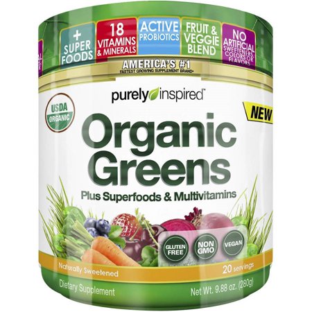 Purely Inspired Organic Greens Superfood Powder, 9.9 Oz